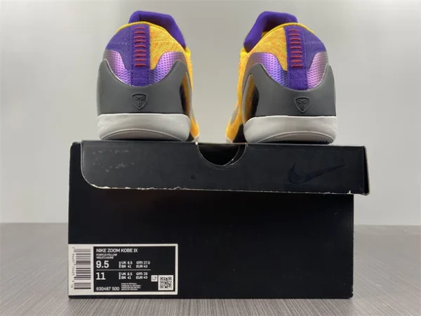 Kobe 9 Elite Low 'Lakers - Image 6