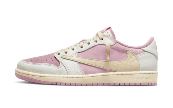Jordan 1 Retro Low OG SP Travis Scott Sail Shy Pink