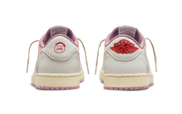 Jordan 1 Retro Low OG SP Travis Scott Sail Shy Pink - Image 3