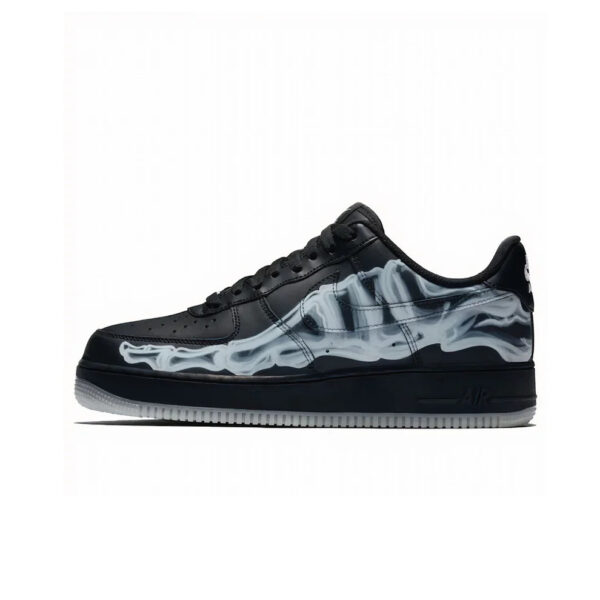 Nike Air Force 1 Low Black Skeleton Halloween (2019)