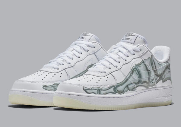 Nike Air Force 1 Low Skeleton Halloween (2018) - Image 2