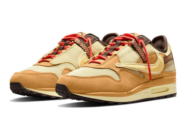 Nike Air Max 1 Travis Scott Cactus Jack Wheat Lemon Drop