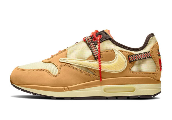 Nike Air Max 1 Travis Scott Cactus Jack Wheat Lemon Drop - Image 2