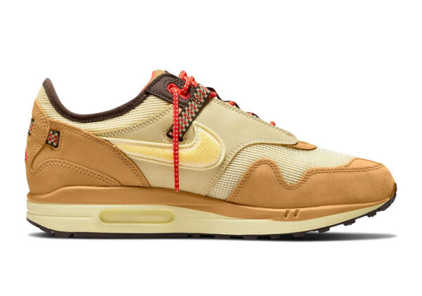Nike Air Max 1 Travis Scott Cactus Jack Wheat Lemon Drop - Image 4