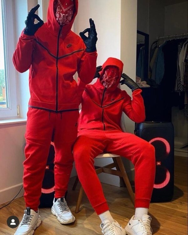 Nike Tech "Bright Red" - Image 6