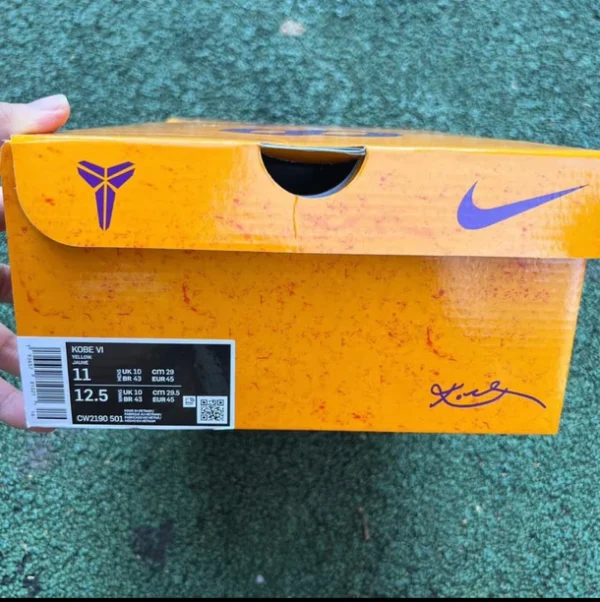 Kobe 6 Off-White(yellow) - Image 7