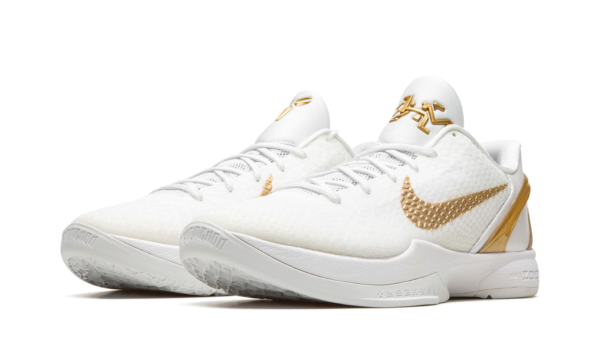 Kobe 6 PROTRO "Black History Month - Promo Sample White" - Image 3
