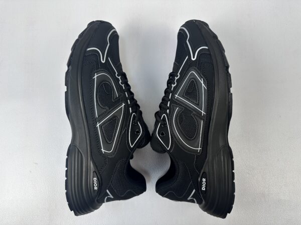 DIOR B30 Sneaker Cream Mesh and Technical Fabric - Image 4