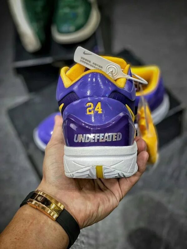 Kobe 4 UNDEFEATED "Court Purple" - Image 7